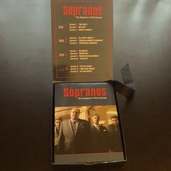 NEW LISTING! HBO Sopranos Complete Fifth Season - Picture 4 of 8